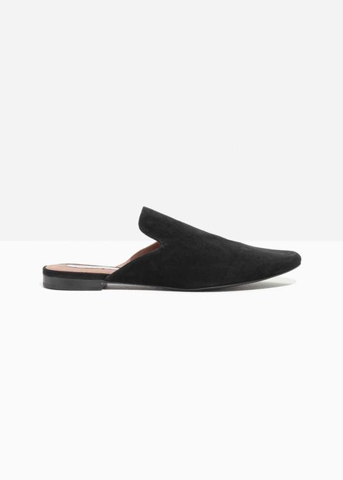 Suede Slip-in Loafers