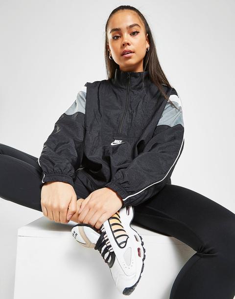 Nike Veste Tissée Heritage Femme - Noir, Noir