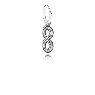 Charm Con Pendente Simbolo Di Infinito