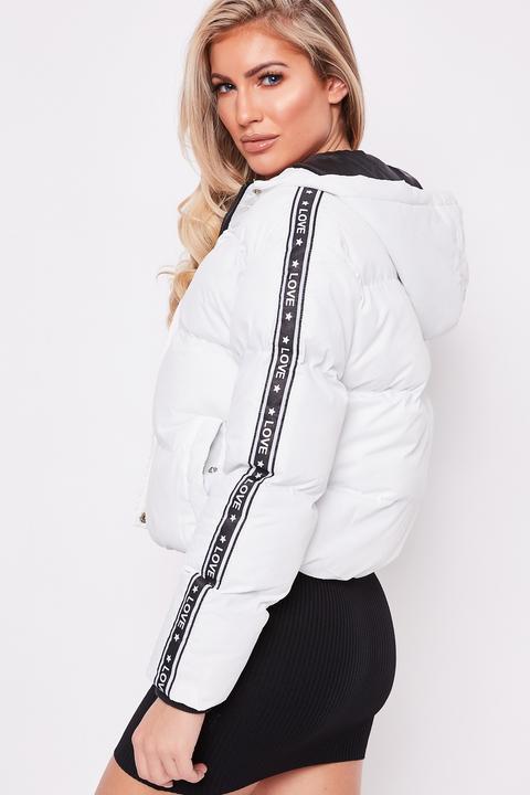 Sophie White Love Padded Jacket