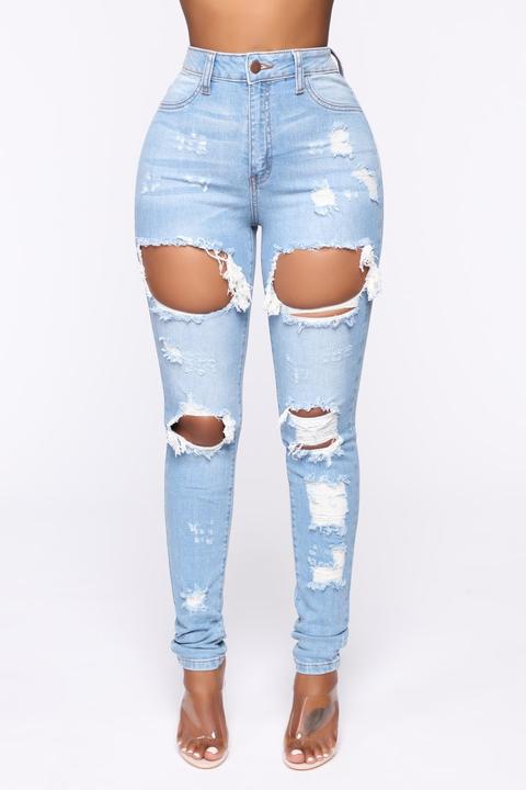 Drama Jeans - Light Blue Wash