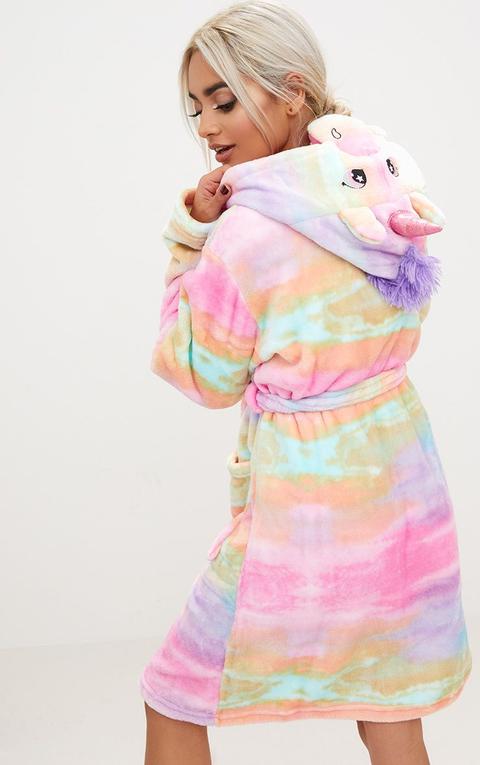 Rainbow Unicorn Dressing Gown