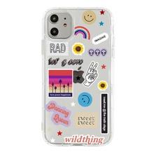 1 Pieza Funda De Iphone Con Estampado De Dibujos Animados