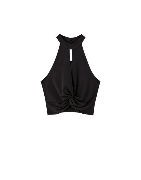 Top Nudo Cuello Halter