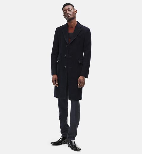 Cappotto In Fustagno Monopetto