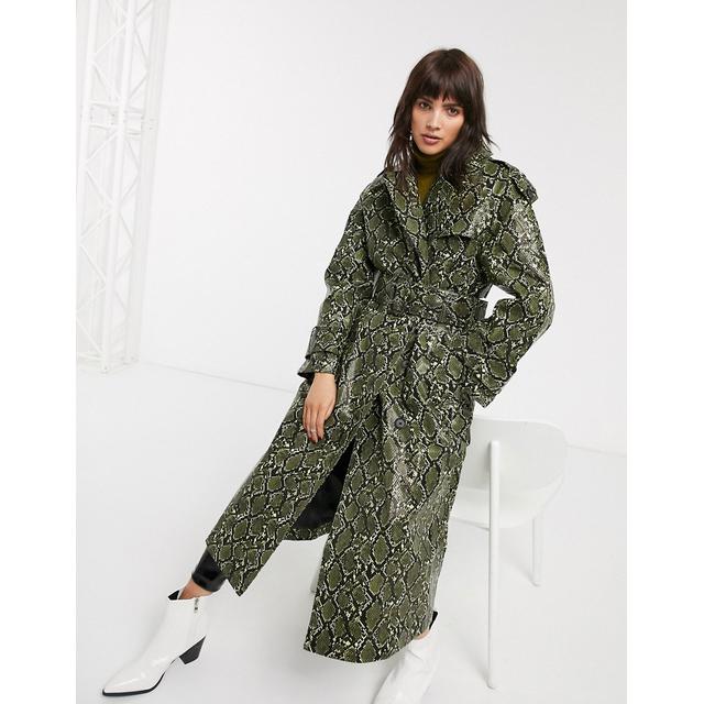 Snake on sale print raincoat