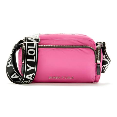 Bolso Bandolera Doble Rosa