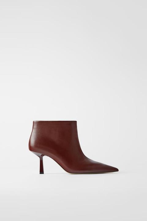 Botin Tacon Piel Soft Zara Deals, 52% OFF | www.rupit.com