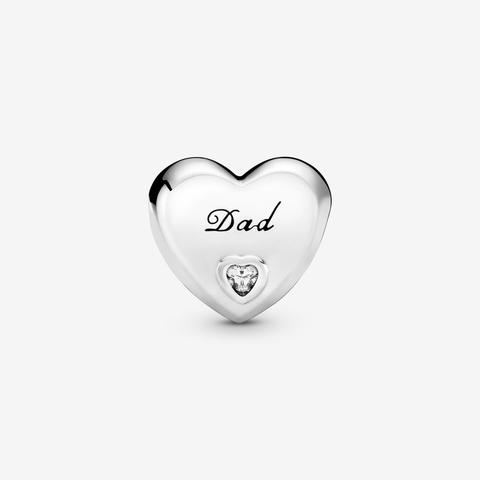 Charm A Cuore Papà