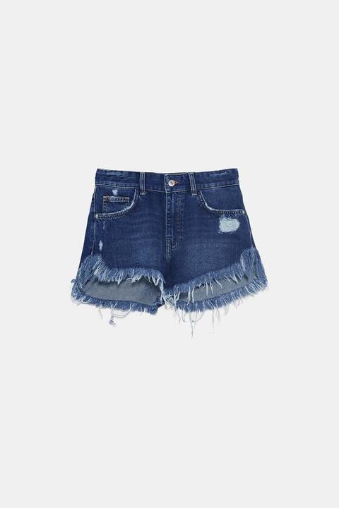 Short Denim Desfiado