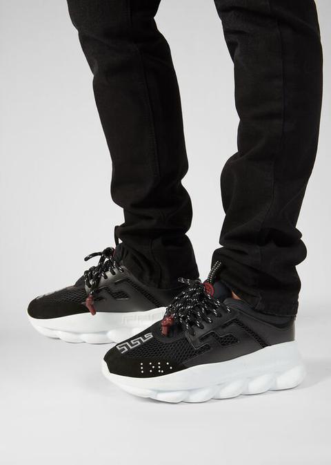 Sneakers Chain Reaction from Versace on 21 Buttons