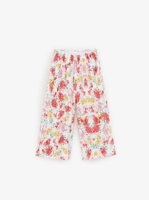 Pantalón Culotte Flores