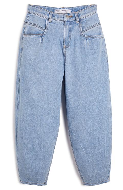 Older Girl Blue Halo Balloon Leg Jeans