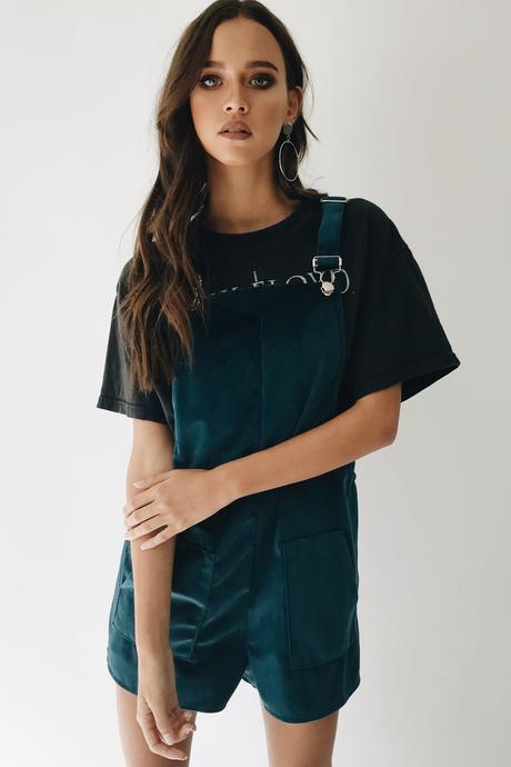 Good Girls Velvet Overalls