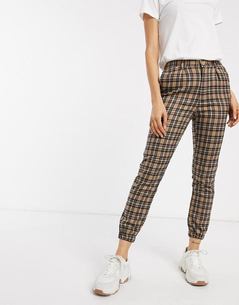 Pull&bear - Pantalon À Carreaux-multi