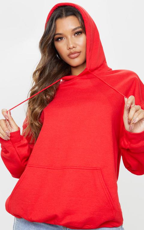 Red Ultimate Oversized Hoodie