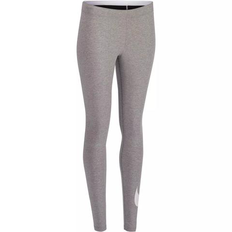 Mallas Gimnasia Pilates Nike Mujer Gris