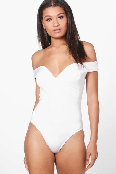 Sweetheart Off The Shoulder Bodysuit