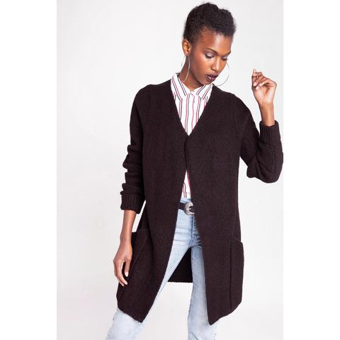 gilet long femme cache cache