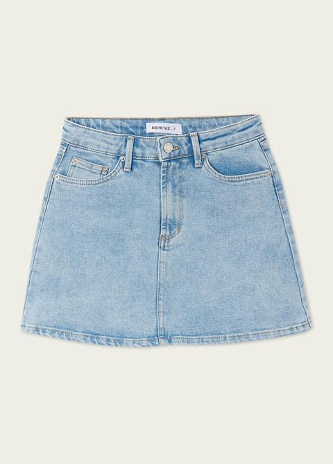 Falda Lime Jean