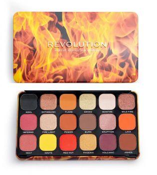 Revolution - Paleta De Sombras Forever Flawless - Fire