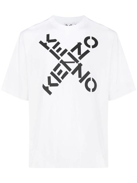 Kenzo Camiseta Kenzo Sport Big X - Blanco