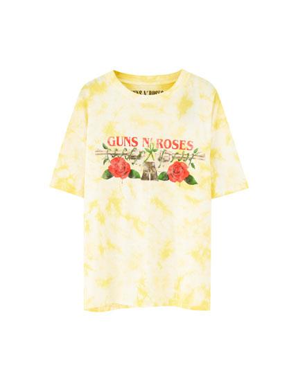 Camiseta Guns N&#39; Roses Tie-dye