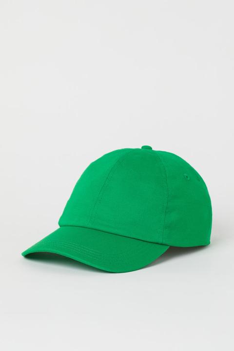 Gorra De Algodón - Verde