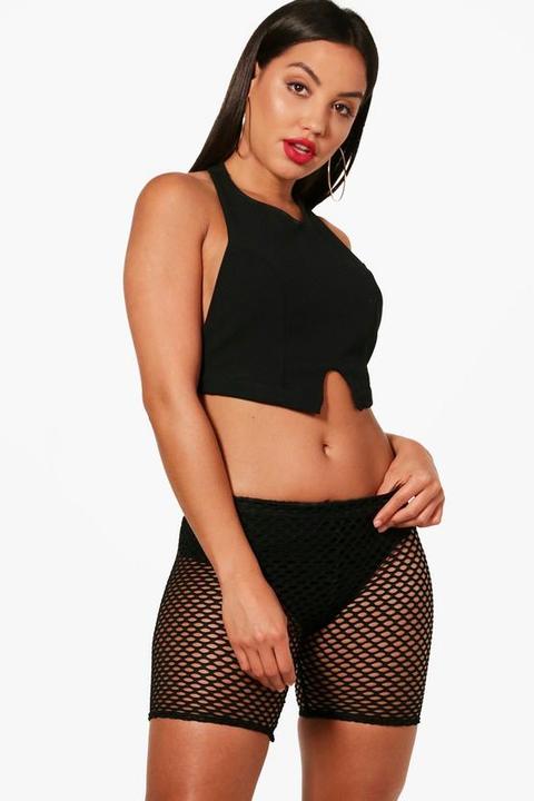 Fishnet Cycling Shorts