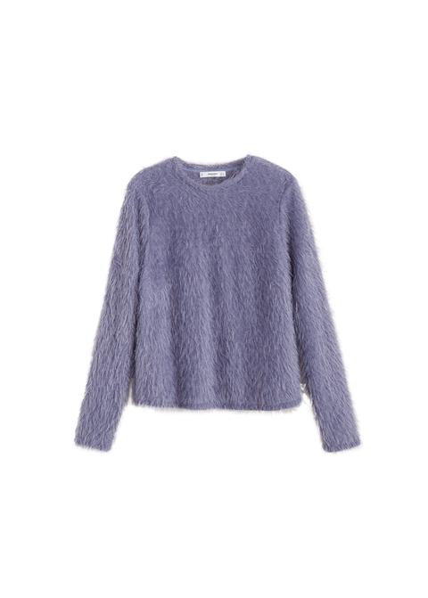 Strickpullover Mit Fell-effekt