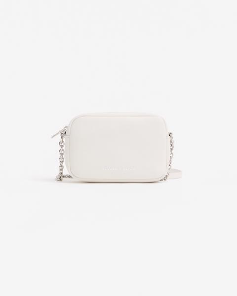 Bolso Bandolera Xs Piel Blanco