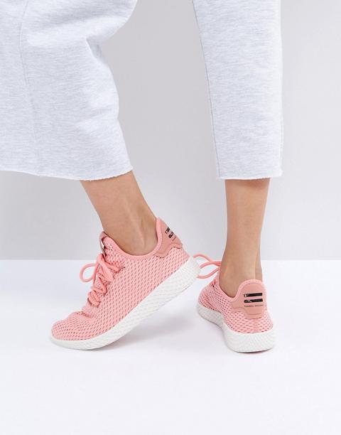 Adidas Originals X Pharrell Williams - Tennis Hu - Scarpe Da Ginnastica Rosa - Rosa