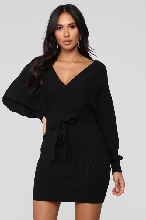 Hangin' With The Girls Dress - Black