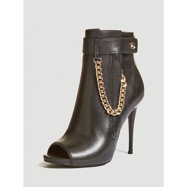guess leather ankle boots