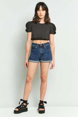 Dr. Denim Jenn Mid Retro Denim Shorts - Womens 26