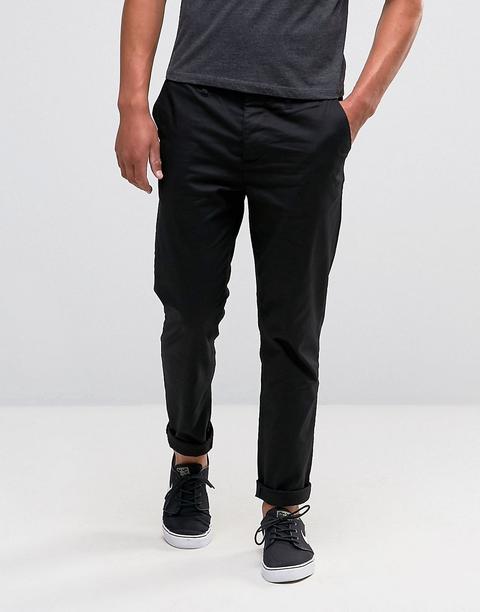 Asos Design - Charn - Chino Slim Neri - Nero