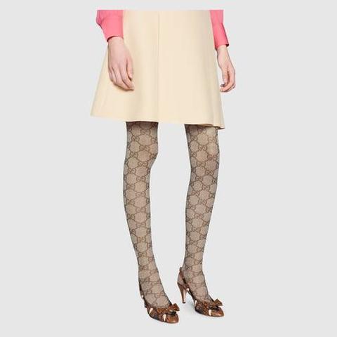 Gg Pattern Tights