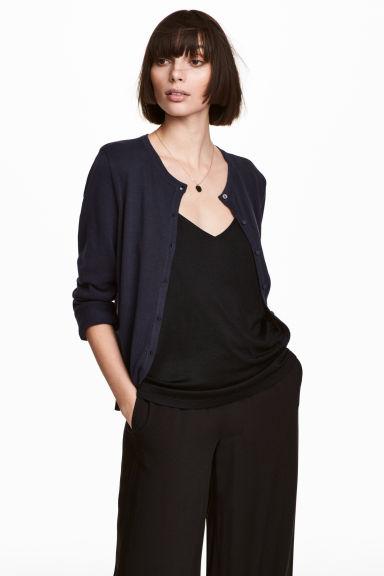 Cardigan In Cotone