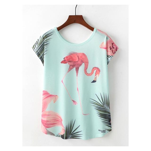 shein flamingo shirt