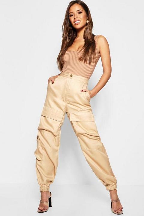 Petite Pocket Detail Cargo Trouser