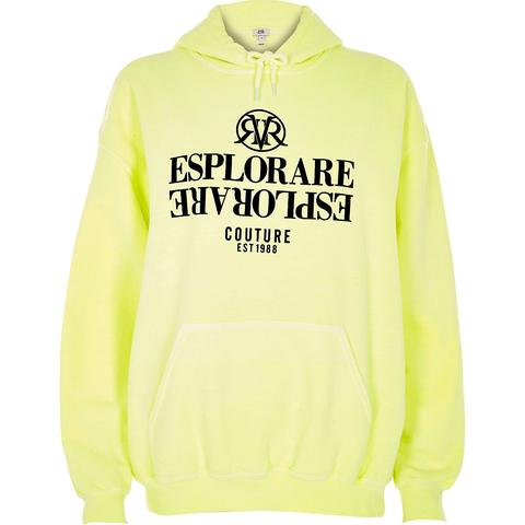 yellow hoodie river island