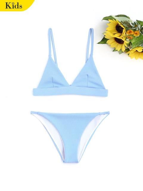 Cami Ribbed Texture Bambini Bikini