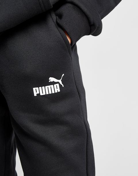 Black Puma Core Fleece Joggers