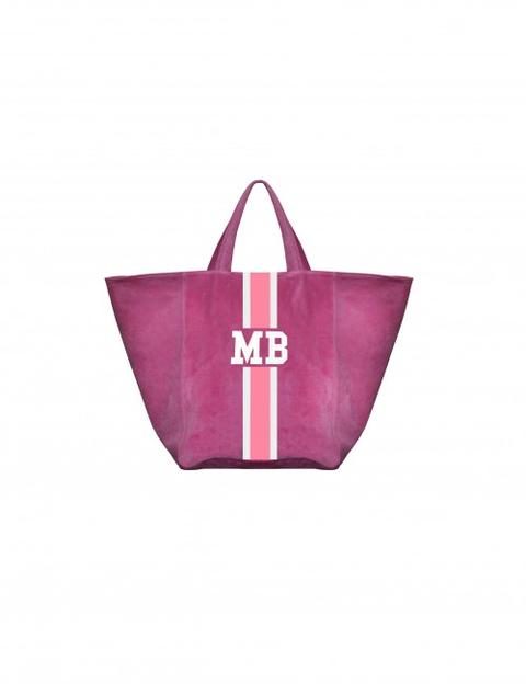 Shopper Camoscio Fucsia