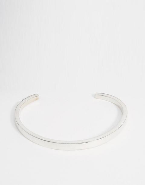 Seven London - Bracciale Rigido In Metallo Color Argento - In Esclusiva Per Asos - Argento