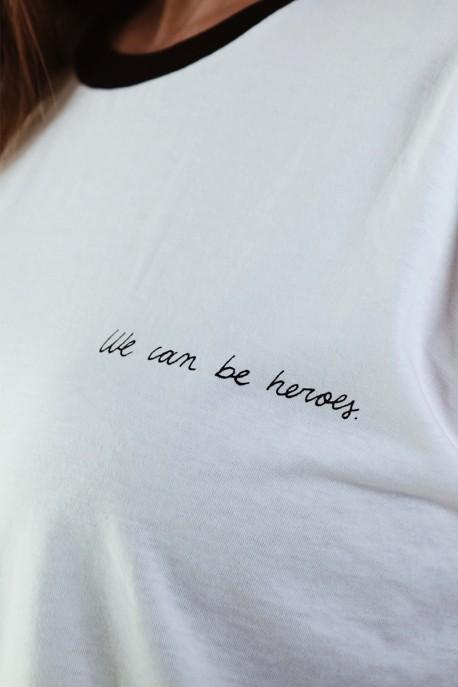 Espectador Ambigüedad Vigilancia Camiseta We Can Be Heroes de Dulceida Shop en 21 Buttons