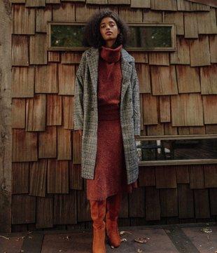 Manteau Prince-de-galles Femme