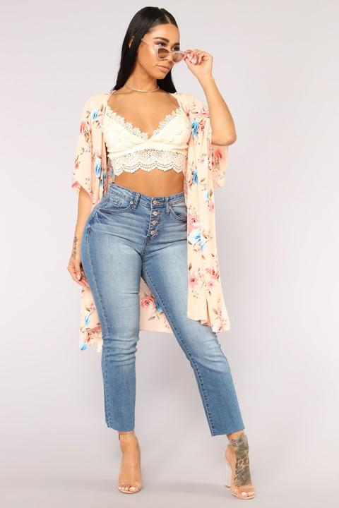 Mom Jeans - Medium Blue Wash 