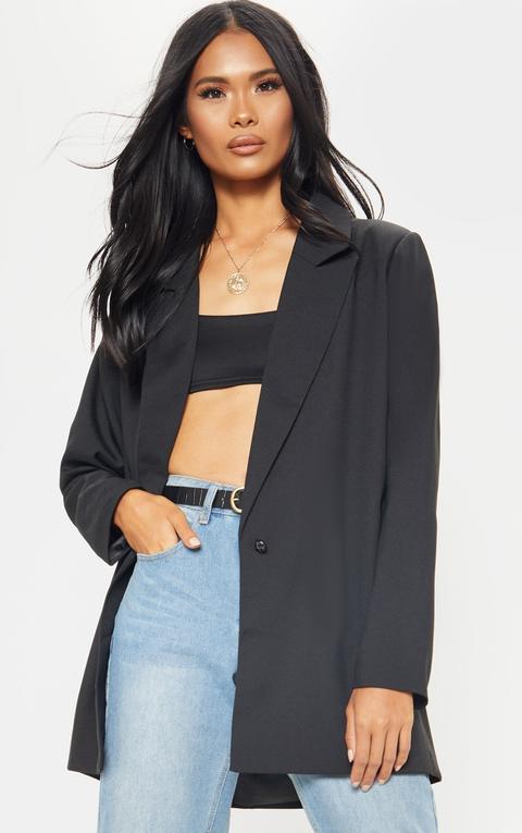 light weight black blazer