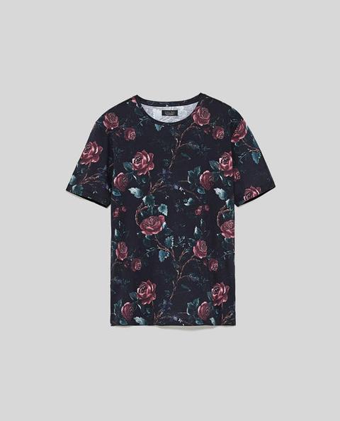 T-shirt Stampa Rose